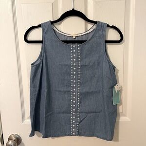 NWT Chambray Tank​